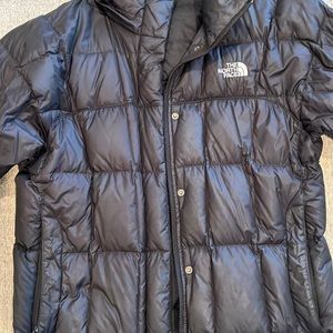 Black North Face Parka